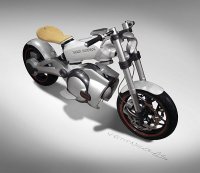 Електромотоциклет в стил Harley-Davidson