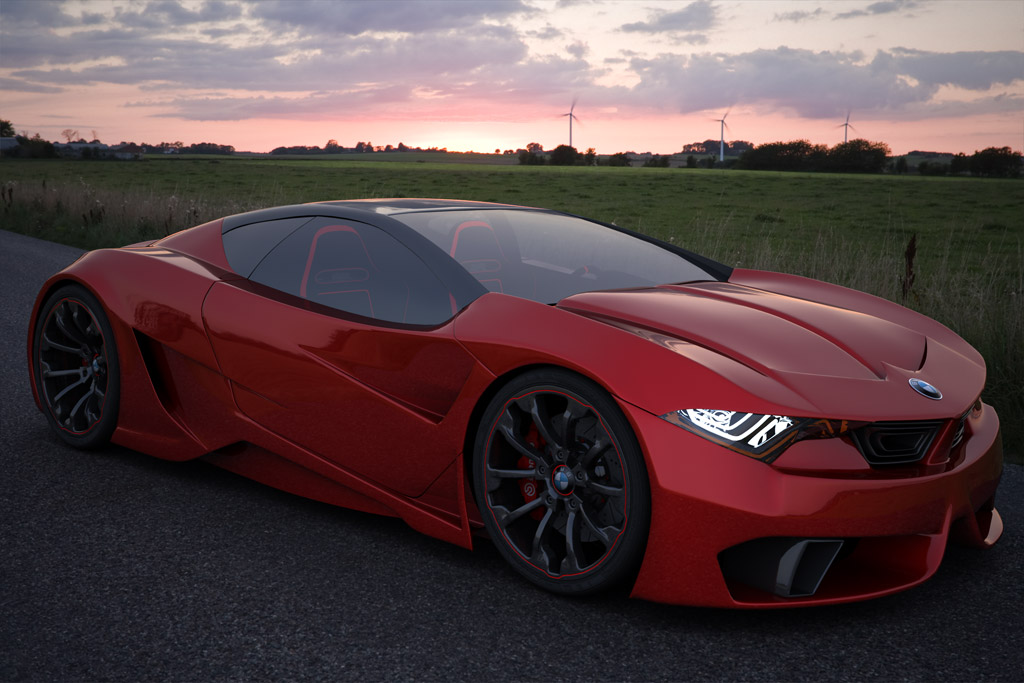 Концепции на BMW, Ferrari и Lamborghini