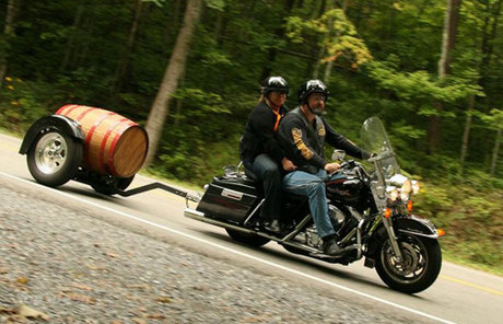 Harley-Davidson с бъчва