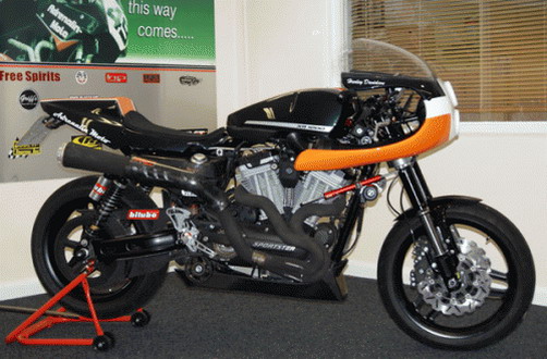 Harley-Davidson XR1200 cafe racer