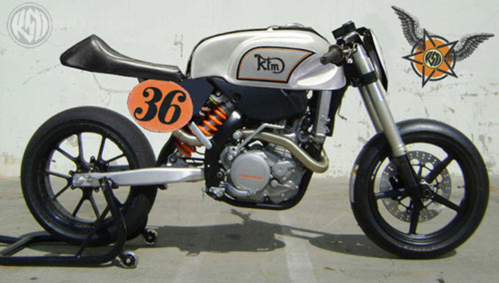 KTM 530 EXC Cafe racer