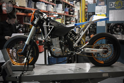 KTM 530 EXC Cafe racer