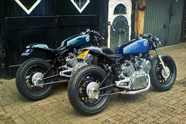 Cafe racer Yamaha Virago 750