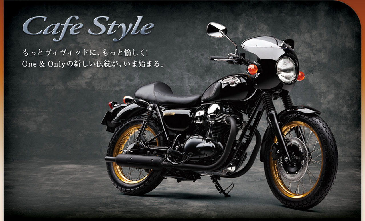 Kawasaki W800 Cafe Style 2011