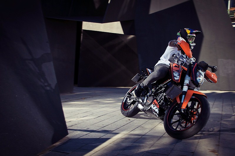 KTM Duke 125 в Барселона
