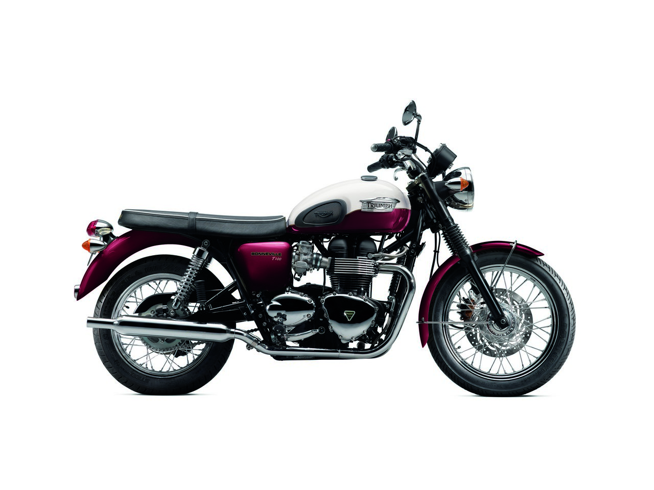 Triumph Bonneville, T100 и Scrambler 2012