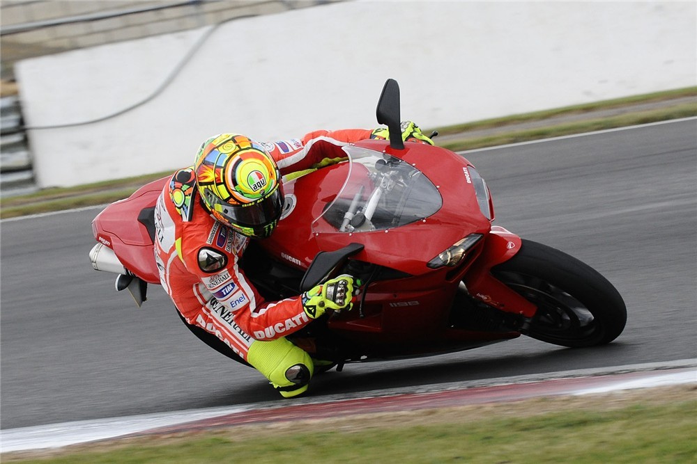 Ducati 1198SP на Валентино Роси