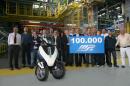 Производството на Piaggio MP3 достигна 100 000 бройки