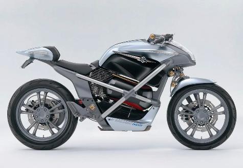 Suzuki Crosscage Hydrogen Fuel Cell Motorcycle