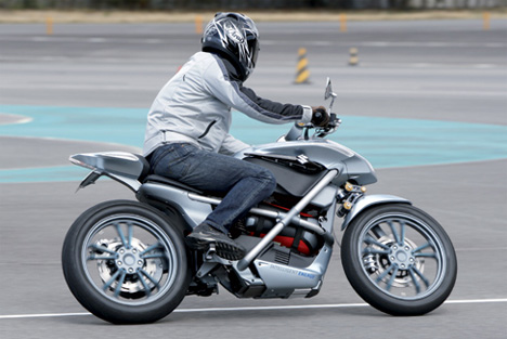 Suzuki Crosscage Hydrogen Fuel Cell Motorcycle