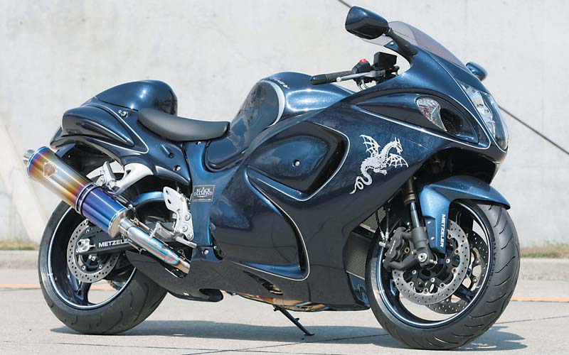 Японски тунинг на Suzuki Hayabusa