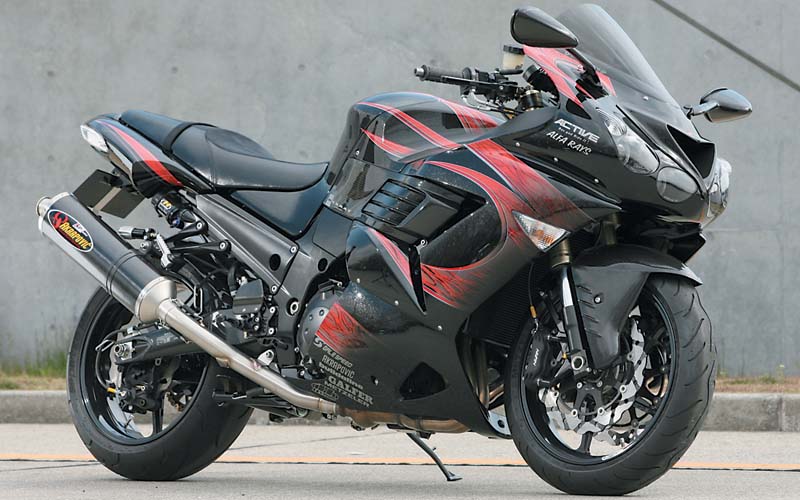 Японски тунинг на Suzuki Hayabusa