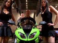 Видеоклип на Kawasaki Ninja ZX-6R 2009